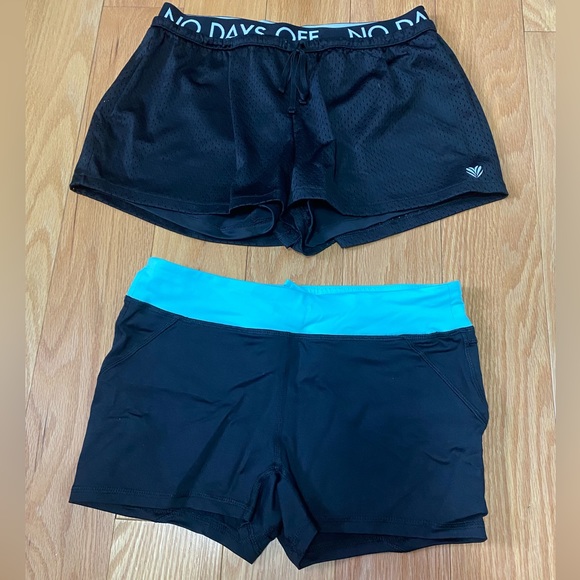 Workout Black Shorts - Picture 1 of 5